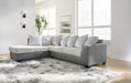 Clairette Court Sectional with Chaise - M&M Furniture (CA)