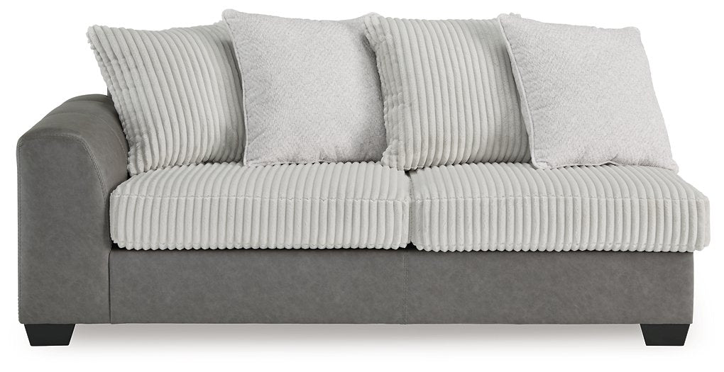 Clairette Court Sectional with Chaise - M&M Furniture (CA)
