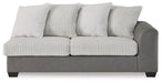 Clairette Court Sectional with Chaise - M&M Furniture (CA)