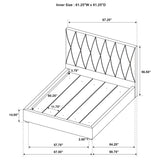 Delsea Panel Platform Bed