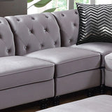 Jolanda Left Armless Chair