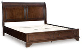 Trellington Sleigh Storage Bed