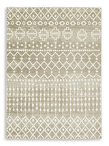 Bunchly 4'11" x 7'2" Washable Rug