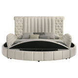Sonya Panel Floor Storage Bed