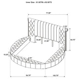Sonya Panel Floor Storage Bed