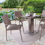 Aminta Patio Bistro Set (5PC)