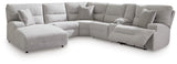 Acklen Place Power Reclining Sectional with Chaise