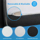 Hollyhock 3" Tri-Fold Memory Foam Topper