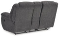 Foreside Reclining Loveseat with Console - M&M Furniture (CA)