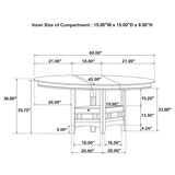 Lavon Counter Height Extension Dining Table