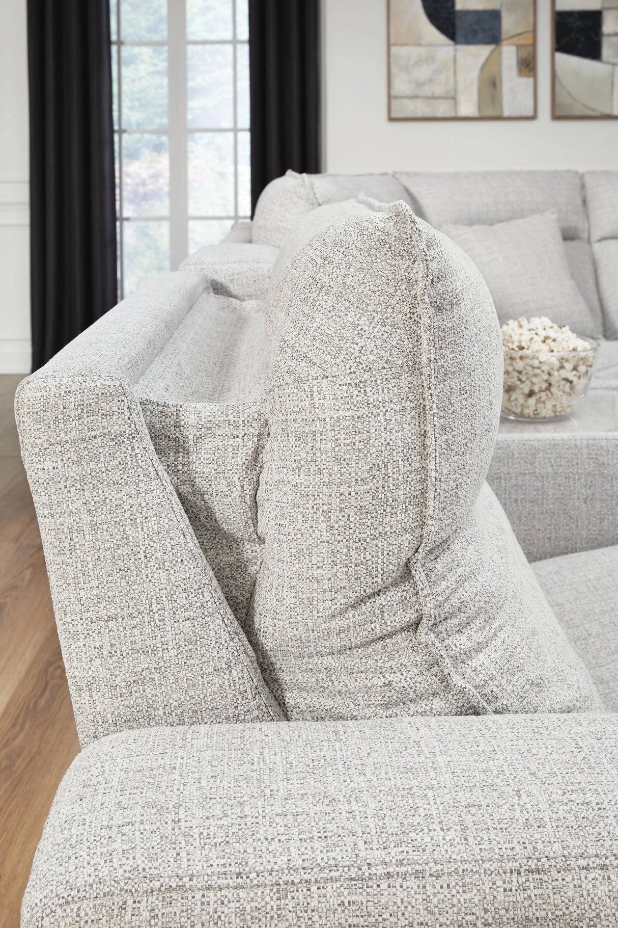 Modmax II Reclining Sectional with Chaise and Audio Console