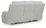 Rhines Falls Power Reclining Sofa with Drop Down Table
