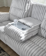 Rhines Falls Power Reclining Sofa with Drop Down Table