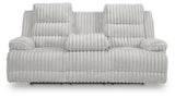 Rhines Falls Power Reclining Sofa with Drop Down Table