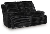 Rhine Falls Reclining Loveseat with Console