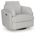 Alainmont Next-Gen Nuvella Swivel Power Recliner