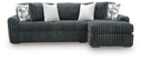 Midnight-Madness Sectional Sofa with Chaise