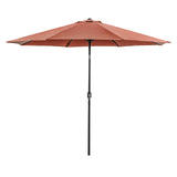Mora 11' Outdoor Umbrella + 21" Round Base