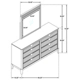 Brookmead Dresser with Mirror