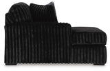 Midnight-Madness Sectional Sofa with Chaise
