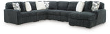 Midnight-Madness Sectional with Chaise