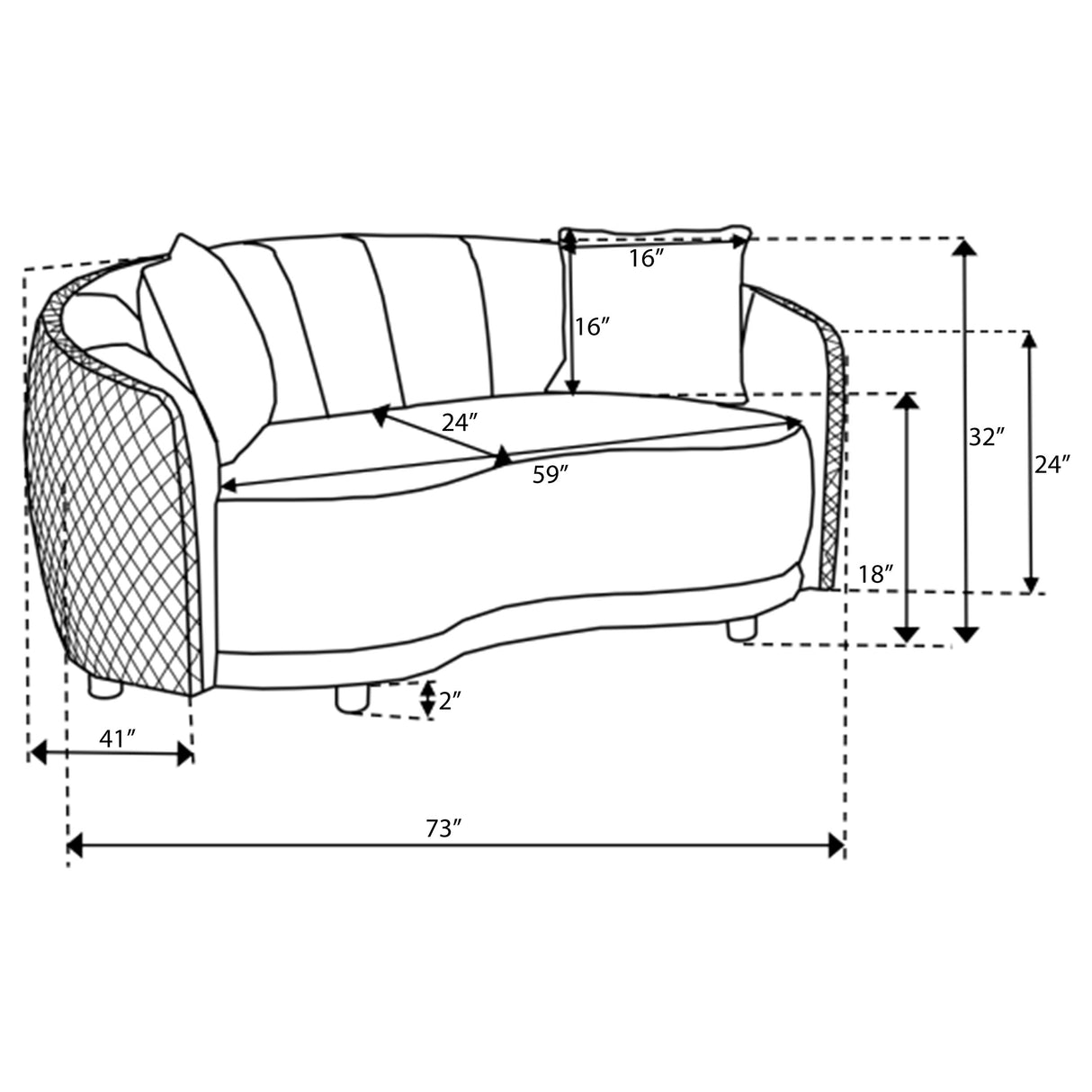 Brookside Sofa Set