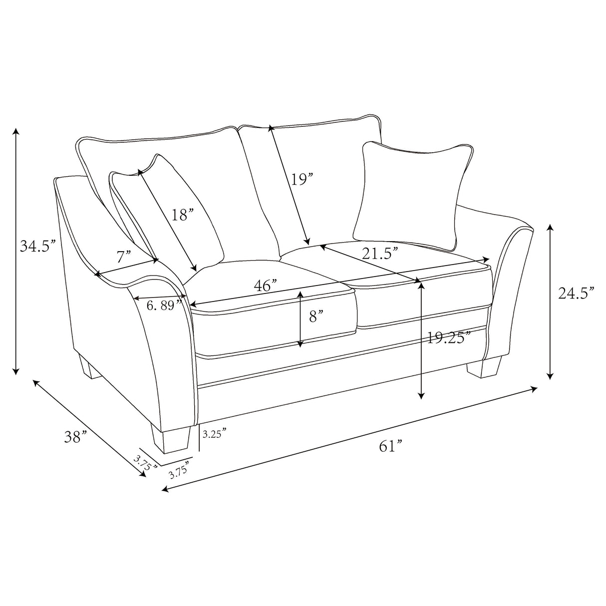 Tomkins Sofa Set