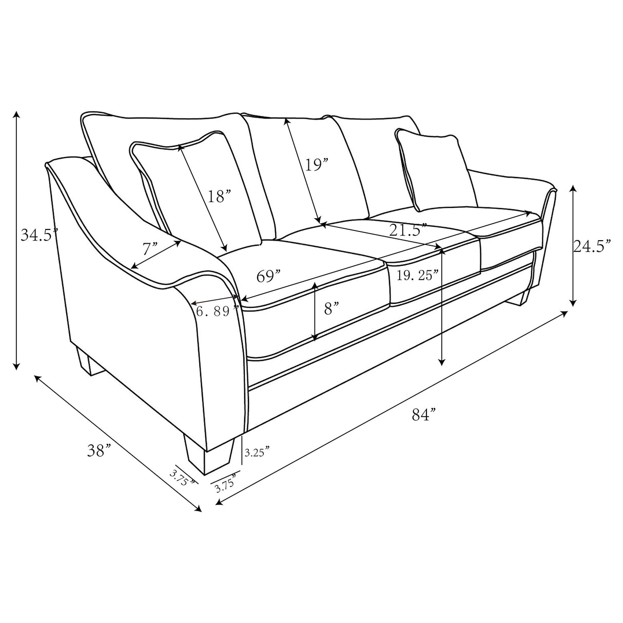 Tomkins Sofa Set