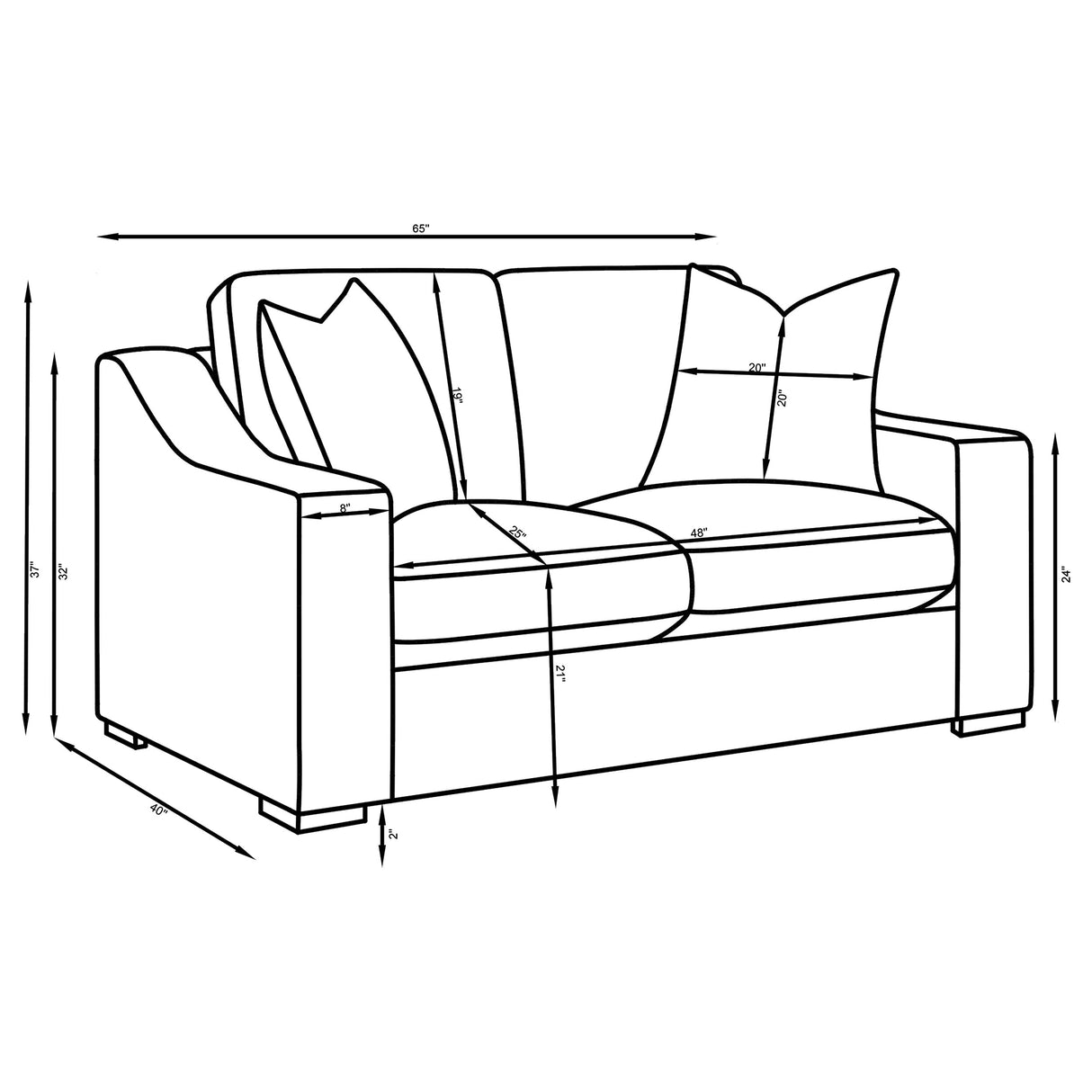 Ashlyn Loveseat