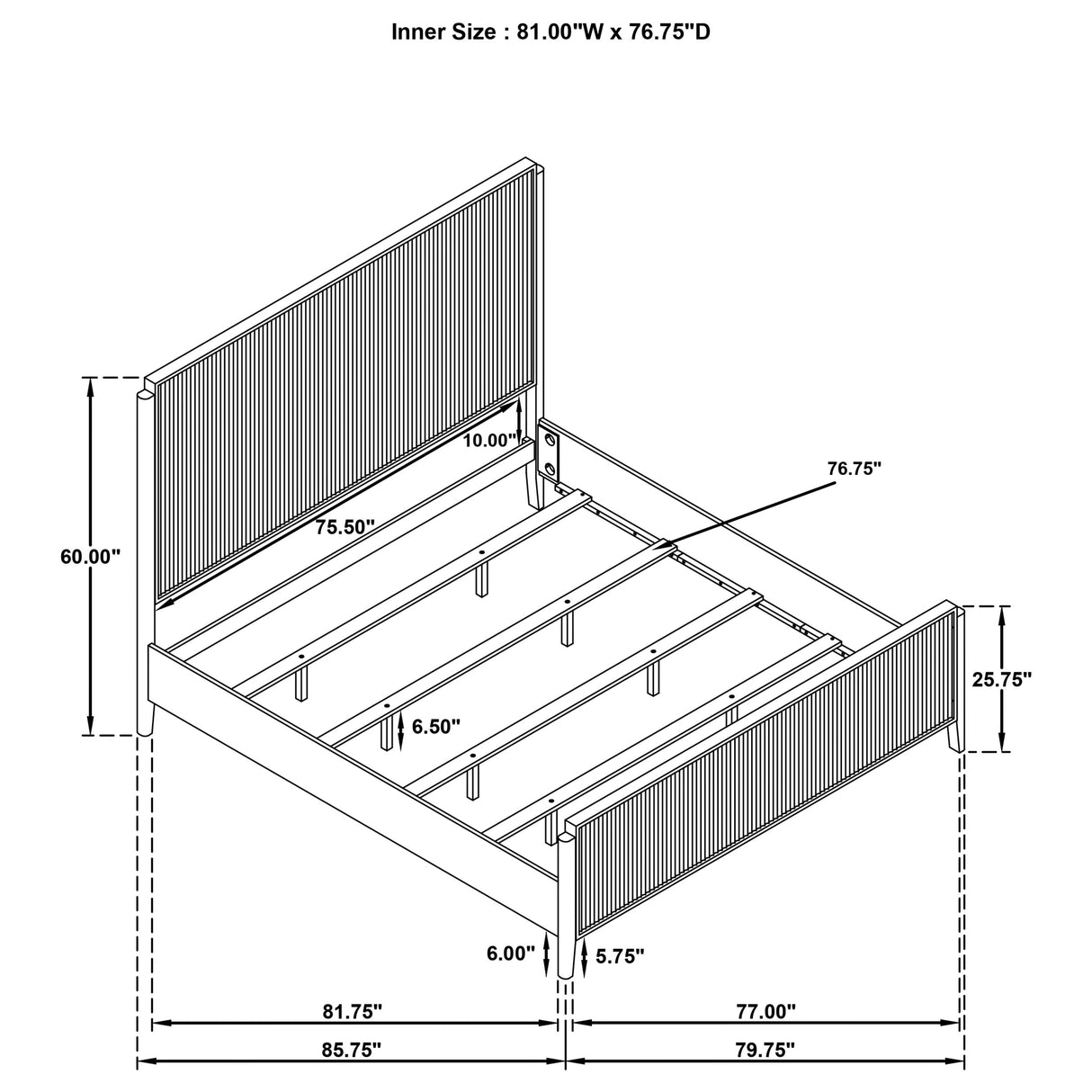 Brookmead Panel Bed