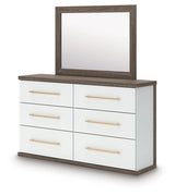 Kendanport Dresser and Mirror