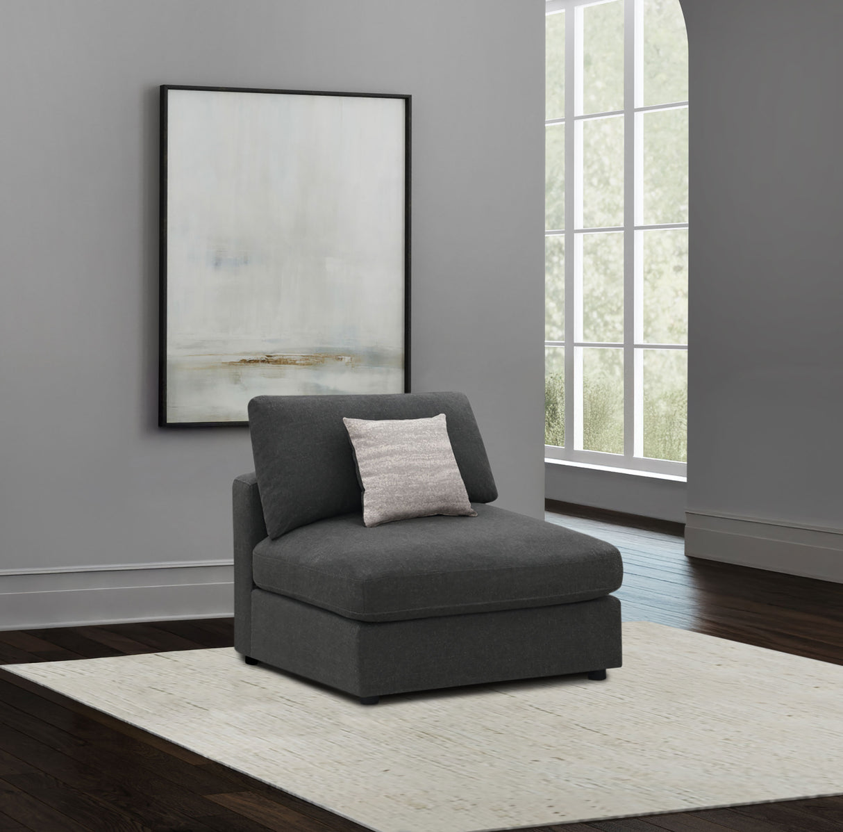 Serene Armless Chair