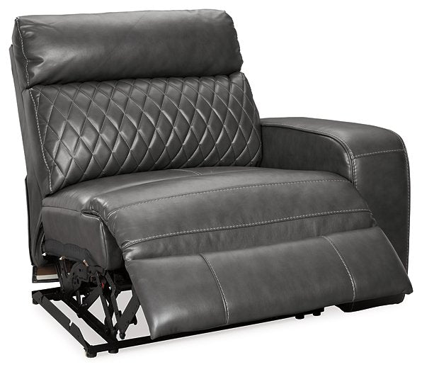 Samperstone Power Reclining Sectional - M&M Furniture (CA)