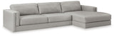 Amiata Sectional with Chaise