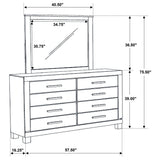 Woodmont Dresser with Mirror