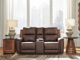 Bleckley Power Reclining Loveseat with Console