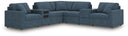 Modmax Balanced Sectional with Audio and Storage Consoles