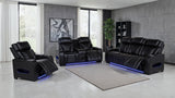 Zuma Dual Power Reclining Loveseat