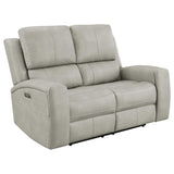 Brickston Triple Power Reclining Sofa Set