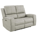 Brickston Triple Power Reclining Loveseat