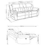 Bahrain Power Reclining Sofa