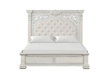 Promenade Bed Dark Brown & White
