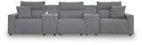 Modmax II Power Reclining Sectional with Consoles