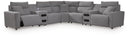 Modmax II Power Reclining Sectional with Audio Consoles