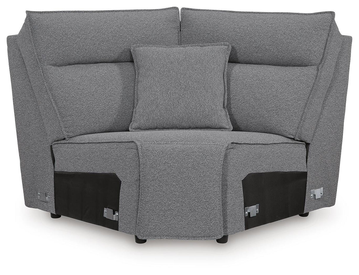 Modmax II Power Reclining Sectional with Chaise and Audio Consoles