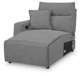 Modmax II Power Reclining Sectional with Chaise and Audio Console