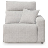 Modmax II Power Reclining Sectional with Chaise and Audio Consoles