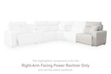 Modmax II Reclining Sectional with Chaise and Audio Console