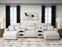 Modmax II Power Reclining Sectional with Chaise and Audio Consoles
