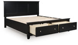 Lanolee Panel Storage Bed